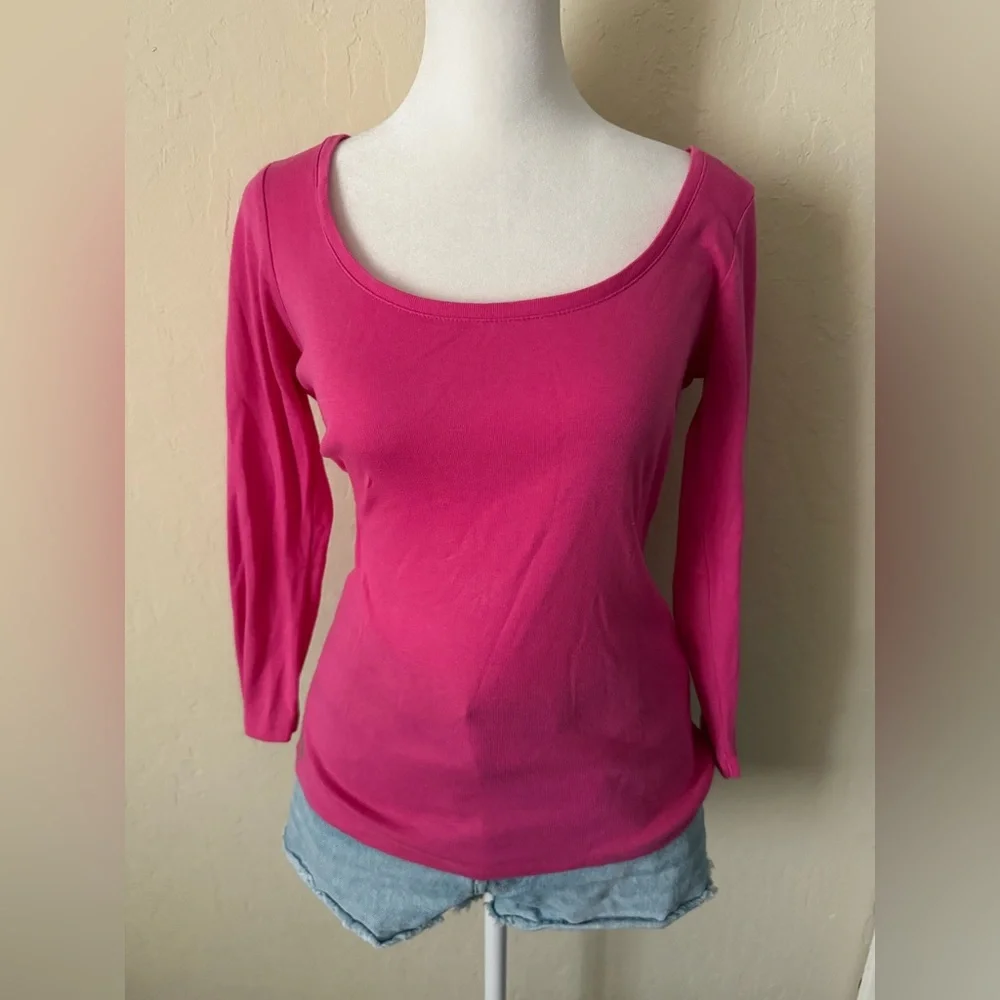 Ralph Lauren scoop neck shirt - Picture 1 of 5